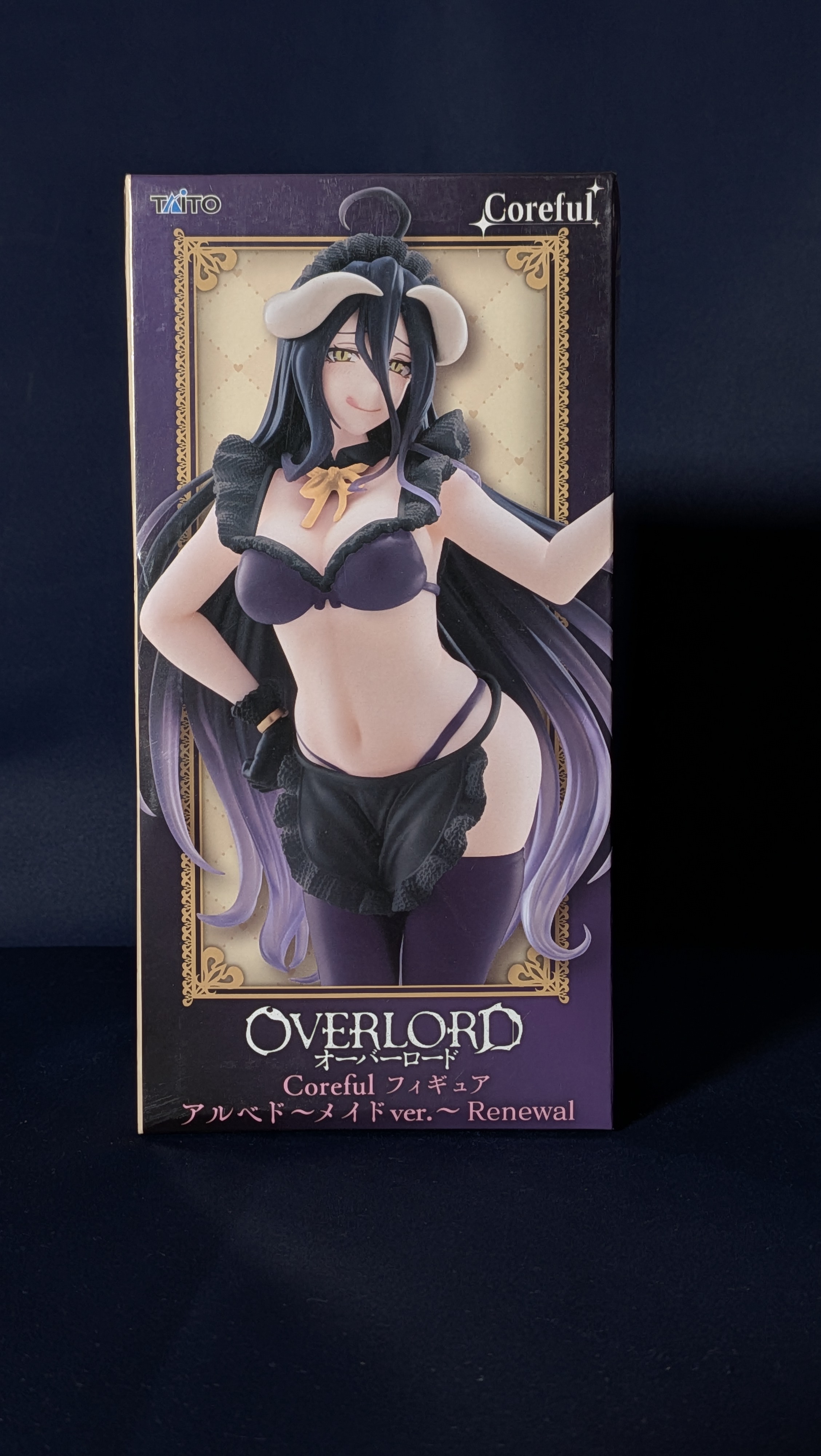 Figura Original Albedo Coreful Maid Renewal Overlord Taito