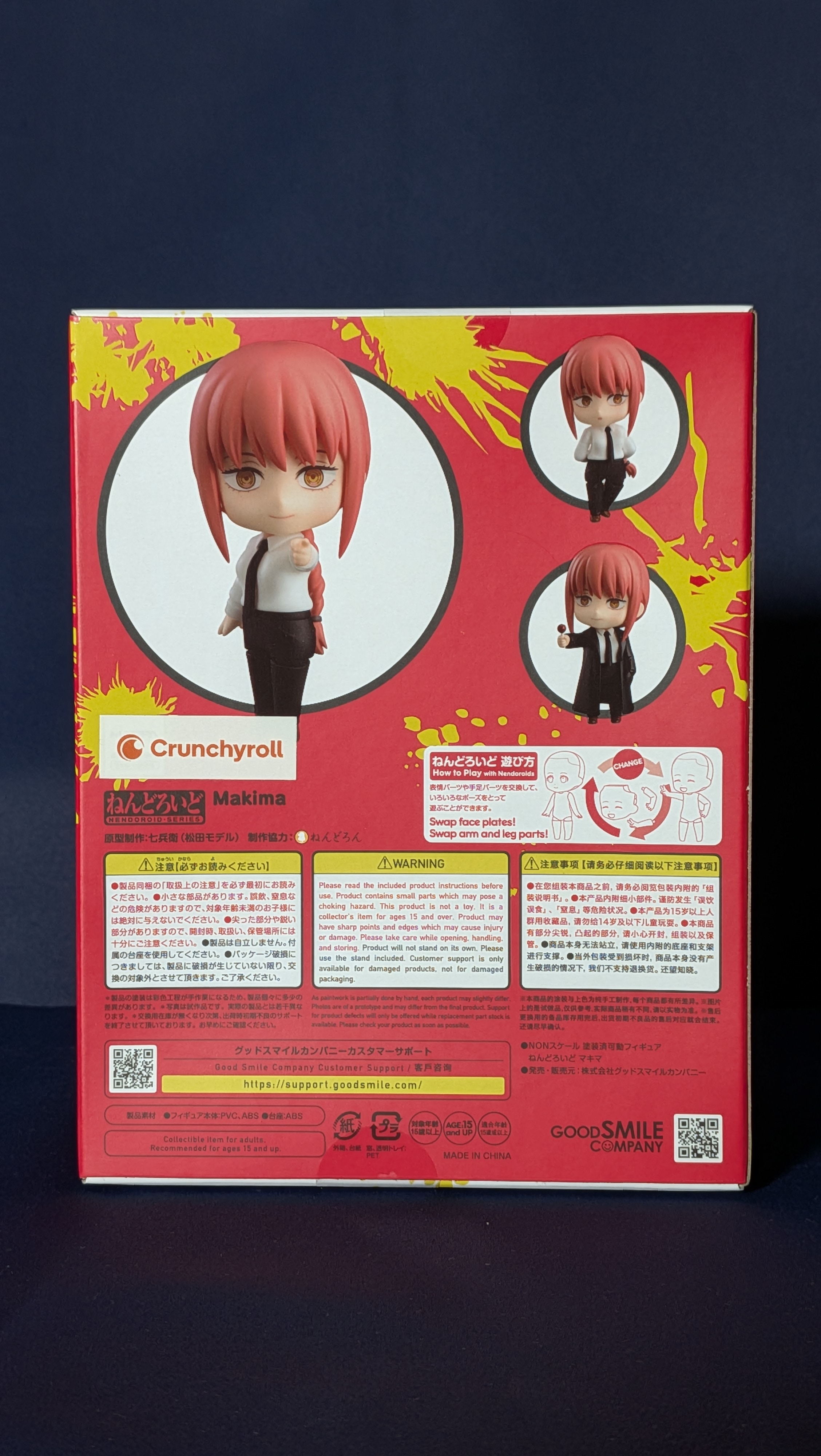 Figura Anime Nendoroid Makima Chainsaw Man Original